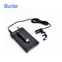 Lampe frontale LED Burite 3W pour dentiste, loupe médicale chirurgicale rechargeable avec batterie pour loupe binoculaire
