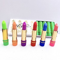 Lápiz Labial Mágico que Cambia de Color al por Mayor, Precio a Granel, Brillo Labial Reactivo al PH con Espejo, Fábrica de Maquillaje de Marca Privada para Vendedores