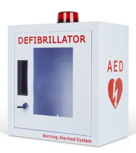 Trade Assurance Aed Medical First Aid Cabinets with Alarm System