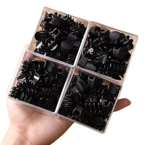 Hair Claws Black 5 Cm Matte Finish Daily Use Hair Accessories - Product Image 5