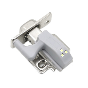 LED Hydraulic Hinge Light For Cabinets Wardrobes Kitchens Polished Finish Screw In Installation 25000 Hours Lifespan - Product Image 2