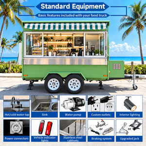Etodevice Remolque de Comida Móvil de 11.5 pies, Aprobado en EE. UU., Totalmente Equipado, con Precio de Fábrica en Venta - Product Image 3