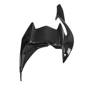 Pour Kawasaki Ninja H2 <span class=keywords><strong>H2R</strong></span> 19 2020 2021 2022 <span class=keywords><strong>2023</strong></span> 2024 3K 100% fibre de carbone sèche moto modifié garde-boue arrière Hugger garde-boue - Product Image 1