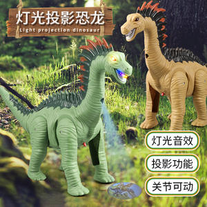 Figuras de Animales de Simulación, Robot Dinosaurio Caminante, Juguete de Dinosaurio Eléctrico con Proyección, Luz y Sonido - Product Image 4