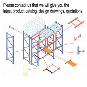 CE Heavy Light ISO <strong>PALLET</strong> <strong>RACK</strong> <strong>RACKING</strong> FIFO <strong>RACKING</strong> SYSTEM <strong>WAREHOUSE</strong> <strong>RACKING</strong> - Product Image 4