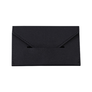 Manufacturers Wholesale Pu Leather Business <b>Card</b> <b>Holder</b> Certificate Bus <b>Card</b> Custom Logo Black Wallet Envelope <b>Card</b> <b>Holder</b> - Product Image 5