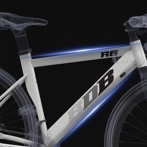 Bicicleta de Carretera con Cuadro de Acero 700C, Llantas Delgadas, Velocidad Variable y Frenos de Disco para Adultos - Product Image 5