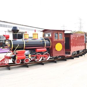Bất động cơ khí H0 điện <span class=keywords><strong>Train</strong></span> cho sử dụng ngoài trời cho vui chơi giải trí công viên và thép xây dựng cho bán - Product Image 6