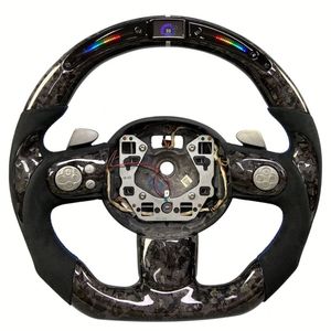 Volant de voiture en fibre de carbone pour <span class=keywords><strong>Mini</strong></span> JCW R56 F56 F54 F55 F60 <span class=keywords><strong>Cooper</strong></span> <span class=keywords><strong>S</strong></span> Sport 2017 2018 2019 2020 2021 2022 sans airbag - Product Image 2