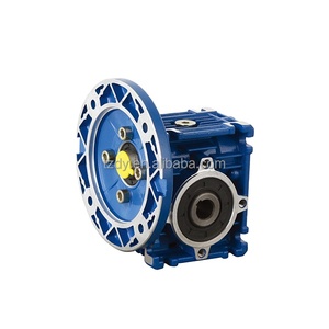 NMRV Series <b>Worm</b> <b>Gear</b> Speed Reducer Aluminum Housing AC Motor Flange Mounted Reduction Motor Flanged Shaft for Industrial - Product Image 2