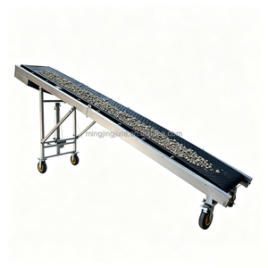Mesin Konveyor Sabuk Lipat Mudah Disimpan untuk Pemuatan Beras, Pupuk, Kantong Plastik, dan Truk - Product Image 3