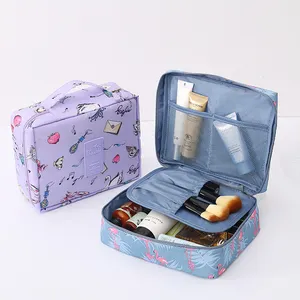 Vendite calde su ordinazione borse di stoccaggio di viaggi di trucco cosmetico della cassa del sacchetto per le donne e le ragazze