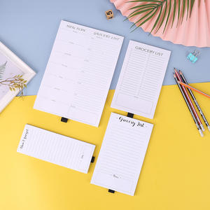 Popular School and Office Use <b>A5</b> A6 To Do List Writing <b>Pad</b> Custom Printing Tear Off Memo Daily Notepad - Product Image 1