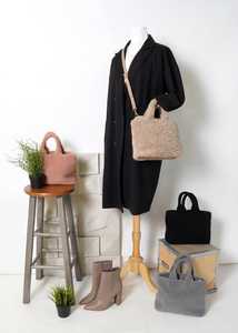 Borsa di pelliccia di visone borsa di pelliccia di 2024 borsa a cuore di pelliccia - Product Image 6