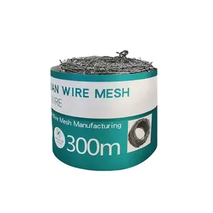 Factory Hot Dipped Galvanized Barb Wire Coil low price barbed wire powder coated barbed wire