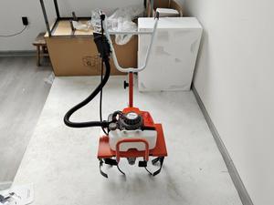 UM Mini Motoculteur à main 68cc Orange Moteur Rotateur Cultivateur Agriculture - Product Image 3