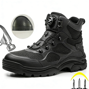 <b>Men</b> 's Rotary Buckle <b>Work</b> Boots Safety Steel Toe <b>Shoes</b> <b>Men</b> Breathable Safety <b>Shoes</b> Brand Indestructible <b>Shoes</b> Puncture-Proof - Product Image 6