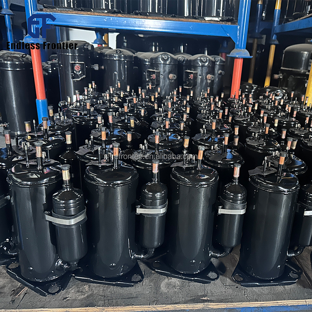 High Quality Rotary Scroll Compressor 220V R410a Refrigeration air Conditioner Rotary Compressor