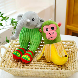 Nuovi peluche all'ingrosso di Shan Hai Jing: <span class=keywords><strong>elefante</strong></span>, rana, squalo. Peluche per bambini, regali di compleanno. - Product Image 4