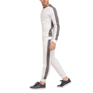 Trajes Deportivos de Punto para Hombre, Talla Personalizada, Ligeros, Casuales, de Otoño, Color Sólido, 100% Algodón, Cómodos, Transpirables, Resistentes al Viento - Product Image 4