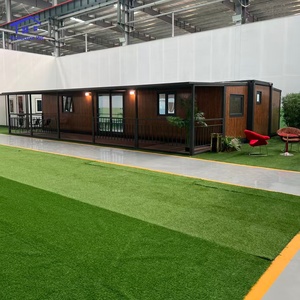 Maison modulaire préfabriquée en acier durable sur mesure, conteneur portable extensible de 40 pieds ou 20 pieds, salle de bain préfabriquée, appartement pour grand-mère - Product Image 3
