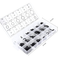 Woking 2,9*1,78 Schwarzer Nitrilkautschuk O-Ring Dichtungssatz Wasserdicht Ölbeständig Automobil-Mechanischer Dichtungssatz FKM-Material