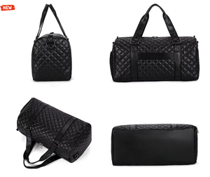 Bolsa de Viaje Deportiva y de Ocio <span class=keywords><strong>2026</strong></span>, Nueva Moda, Bolsa de Lona Impermeable de PU para Hombre, Bolsa de Yoga Portátil para Mujer - Product Image 6