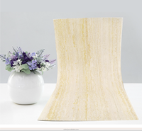 Pierre flexible légère ignifuge beige Travertin 600x1200mm de Source Factory pour revêtement mural extérieur