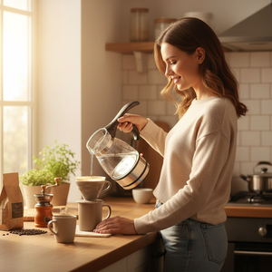 Bouilloire Électrique Pliable en Verre de 0,5 L pour Café Arabe, Appareil Ménager Compact et Pratique, Meilleure Vente - Product Image 1