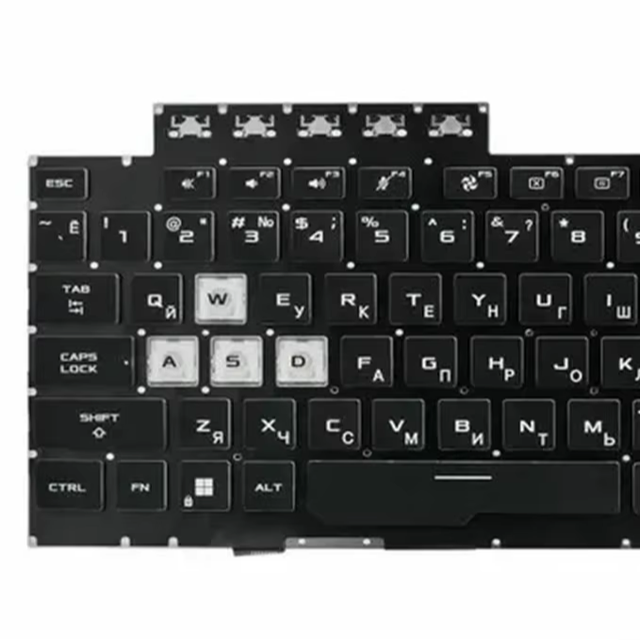 Replacemewnt Laptop Keyboard RGB Backlit RU FR UK US Layout for Asus TUF Gaming A15 FX506 FX506U A17 FX706 FA706 No Frame