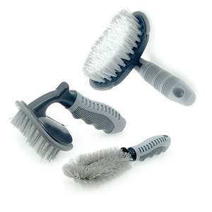Brosse de nettoyage pour pneus de voiture à poils doux, brosse à récurer les jantes de roues durable pour le detailing automobile et le lavage de voiture - Product Image 1