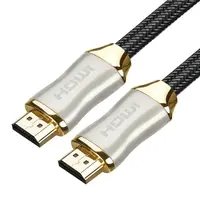 Topk — câble hdmi fin en cuivre, 60HZ, câble hdmi de haute qualité plaqué or pour multimédia