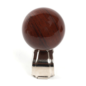 RASTP Volante con Bola de Dirección de Aleación de Aluminio Multifuncional, Estilo Carreras, Herramienta para Ahorrar Esfuerzo al Giro del Vehículo - Product Image 2