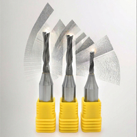 Nouvelle fraise conique à bout sphérique de 6 mm, revêtement AlTiN, 2 dents, en alliage de tungstène-cobalt, pour fraisage en montée, pour routeur CNC, pour la sculpture sur bois, ODM OEM