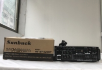 326bt ev Karaoke 4 mikrofon girişi mikser 2 kanal entegre Stereo ses profesyonel ses elektrikli ses yükseltici