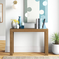 Console de ferme de luxe Mobilier de salon intérieur pour la maison Table console latérale en bois massif