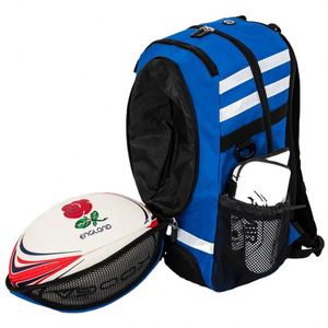 Sac à dos compartimenté pour ballon de rugby, sac bandoulière en toile vierge, personnalisable, pour le baseball, le football et le rugby, certifié BSCI - Product Image 1