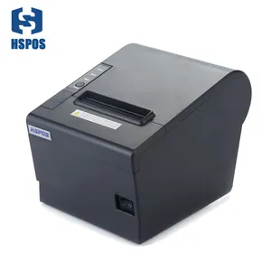 HSPOS Printer Termal Penerimaan Ethernet 80MM, USB WIFI Printer Termal untuk DoorDash Ubereals App