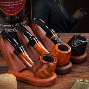 Pipa <span class=keywords><strong>de</strong></span> madera <span class=keywords><strong>de</strong></span> brezo pequeña hecha a mano personalizada OEM <span class=keywords><strong>de</strong></span> lujo para fumar accesorio <span class=keywords><strong>de</strong></span> gran oferta duradero elegante para <span class=keywords><strong>tabaco</strong></span> - Product Image 2