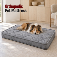 Matelas orthopédique personnalisé pour chien avec option de hauteur de 11 cm, housse sur mesure et emballage à marque privée pour collections de marques d'animaux de compagnie