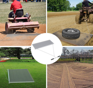 Tappeto Antiscivolo in Acciaio Zincato 6x6ft 3x6ft per Campo da Baseball, Tappeto Antiscivolo Tuff Yard per Trazione Manuale o con Veicolo, Prezzo di Fabbrica - Product Image 5