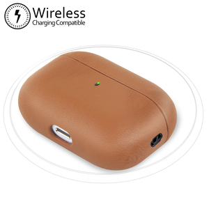 Custodia per auricolari in pelle di nuovo Design 2025 per <span class=keywords><strong>Airpods</strong></span> Pro custodia realizzata <span class=keywords><strong>a</strong></span> mano in pelle con Texture Full-Body <span class=keywords><strong>Airpods</strong></span> Pro custodia protettiva - Product Image 3