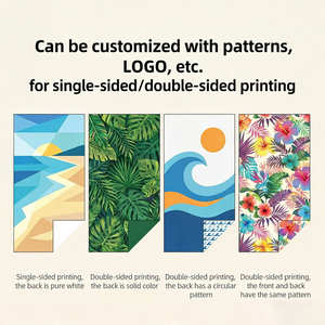 Toalla de Playa de Algodón Personalizada, Impresión a una o dos Caras, Diseño de Arcoíris, Toallas de Playa para <span class=keywords><strong>el</strong></span> Verano, la Playa, Natación, Vacaciones, Sin Arena - Product Image 5