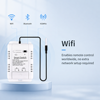 Contrôleur de température et interrupteur WiFi Tuya Smart RF433 avec surveillance de la consommation d'énergie, domotique, indice de protection IP53, 16A