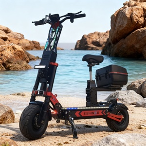 Scooter Eléctrico de 72V 8000W 10000W con Doble Motor, 90-300KM de Autonomía, Luces RGB, Control por Aplicación, 13/14 Pulgadas, con Maletero Opcional - Product Image 1