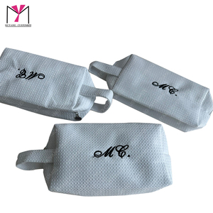 MUYANG 2026 New Product Fashion Embroidered Zipper <b>Handbag</b>-Portable Large Capacity Cosmetic Bag with Soft Handle - Product Image 2