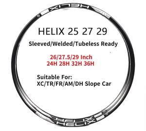Jante de vélo en alliage d'aluminium 28H 32H <span class=keywords><strong>Jantes</strong></span> de vélo tout-terrain Circle <span class=keywords><strong>Tubeless</strong></span> <span class=keywords><strong>29</strong></span>/27. <span class=keywords><strong>Jantes</strong></span> de vélo de 5/26 <span class=keywords><strong>pouces</strong></span> Pièces de vélo - Product Image 6