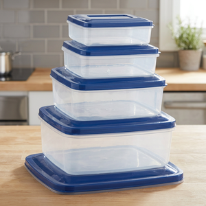 High Quality Eco-Friendly Multifunction <b>Large</b> Rectangular Plastic <b>Storage</b> Food Containers Colorful PP <b>Basket</b> Cost-Effective - Product Image 3