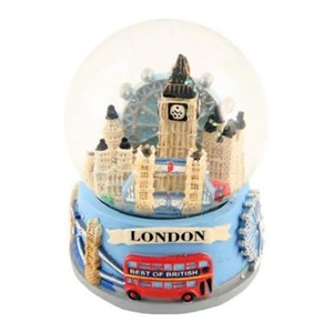 País Souvenir Snow Globe Medium Detailing London Tower Bridge Souvenir Building Water Globe - Product Image 3