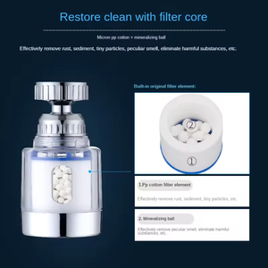 <span class=keywords><strong>Rubinetto</strong></span> a rotazione libera <span class=keywords><strong>filtro</strong></span> acqua Booster Splash resistente doccia PP cotone <span class=keywords><strong>filtro</strong></span> cucina <span class=keywords><strong>rubinetto</strong></span> - Product Image 3